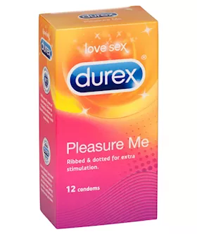 Durex Pleasure Me Condoms 12pk