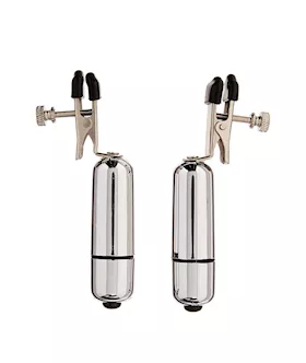 Wireless Vibrating Nipple Clamps