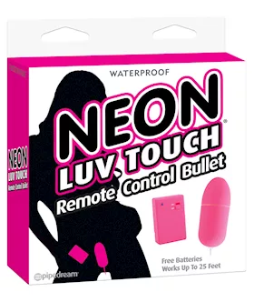 Neon Luv Touch Remote Control Bullet