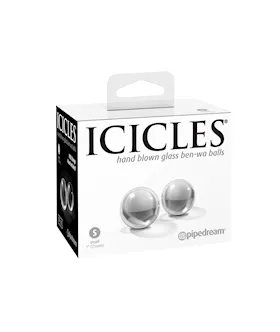 Icicles No41 Small Glass Ben-wa Balls