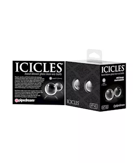 Icicles No41 Small Glass Ben-wa Balls