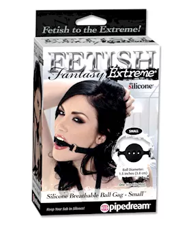 Fetish Fantasy Extreme Silicone Breathable Ball Gag Small