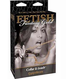 Fetish Fantasy Series Collar And Leash