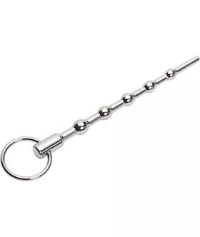 Extra Long Beaded Penis Plug