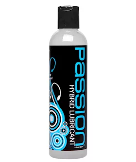 Passion Hybrid Water and Silicone Blend Lubricant 8 oz