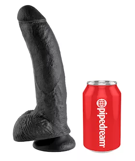 King Cock Suction Cup Dildo With Balls