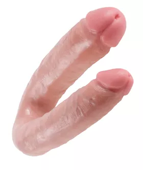 King Cock U-shaped Large Double Trouble Flesh