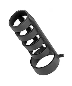 Power Cage Silicone E-stim Cock And Ball Sheath