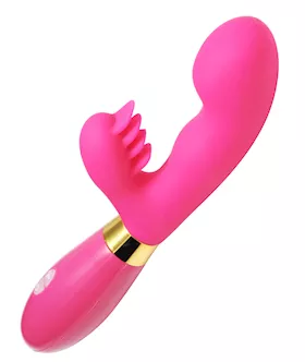 Petal Paradise 10x G-spot Vibe With Clit Stimulator