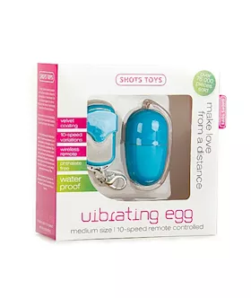 10 Speed Remote Vibrating Egg Medium