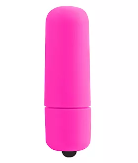 Neon Vibrating Butt Plug