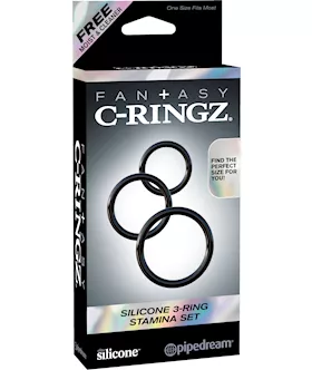 Fantasy C-ringz Silicone 3-ring Stamina Set