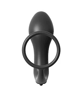 Assgasm Cockring Vibrating Plug