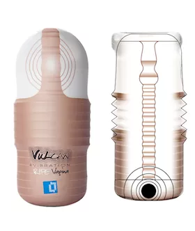 Vulcan Love Skin Masturbator Ripe Vagina + Vibe
