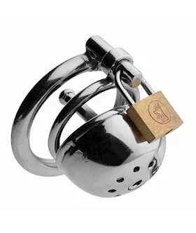 Solitary Plus Extreme Confinement Cage With Cum-thru Plug