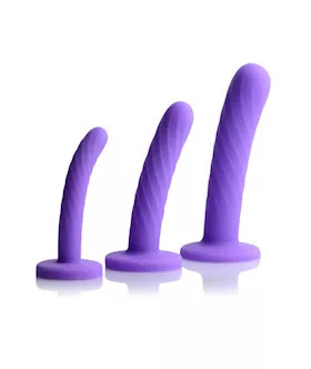 Trinity StrapOn 3 piece Dildo Set