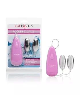 Pocket Exotics Waterproof Double  Bullet