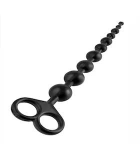 Black Pull Out Beads