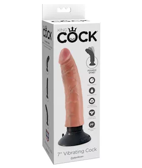 Kink Cock 7 Vibrating Suction Dildo