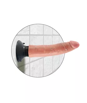 Kink Cock 7 Vibrating Suction Dildo