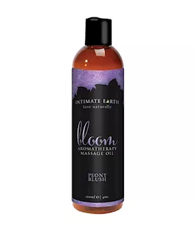 Intimate Earth Bloom Aromatherapy Massage Oil  Peony Blush