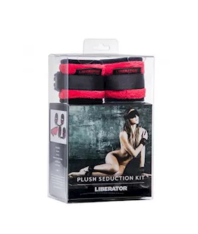 Liberator Plush Tease Restraint & Blindfold Kit