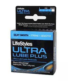 Lifestyles Ultra Lube Plus 3pk
