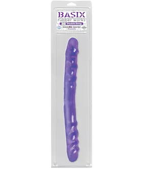 Basix 16 Inch Double Dong Purple