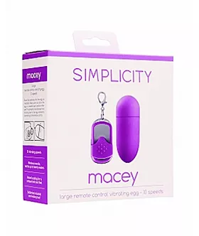 Macey Remote Control Vibrating Egg