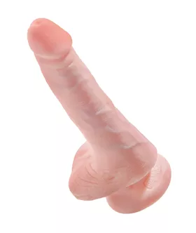 King Cock Suction Cup Dildo With Balls