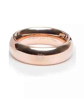 Fifty Shades Freed I Want You Now Steel Love Ring