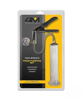 4m Endurance Penis Pumping Set, 2inch X 9inch