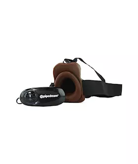 Fetish Fantasy Series 7 Inch Vibrating Hollow Strap-on With Balls