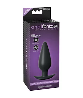 Anal Fantasy Weighted Silicone Plug