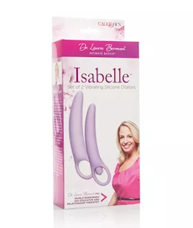 Dr. Laura Berman Isabelle Set Of 2 Vibrating Silicone Dilators