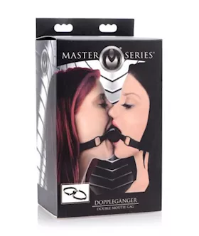 Doppleganger Silicone Double Mouth Gag
