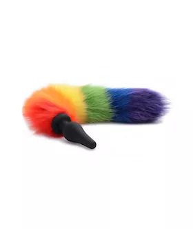Rainbow Tail Silicone Anal Plug