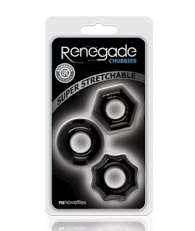 Renegade Chubbies Cock Ring Set