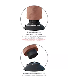 King Cock 6 Inch Vibrating Cock