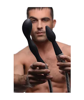 Premium Silicone Enema Attachment Set