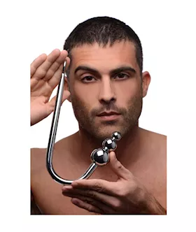 Meat Hook Beaded Anal Hook