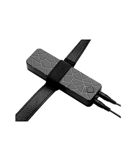 Power Pegger Silicone Vibrating Double Dildo With Harness