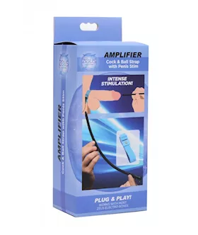 Amplifier Cock & Ball Strap With Penis Stim