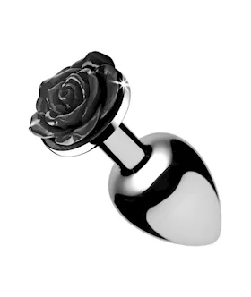 Booty Sparks Black Rose Butt Plug