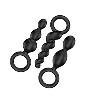 Satisfyer Silicone Plugs, Set Of 3