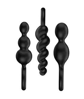 Satisfyer Silicone Plugs, Set Of 3