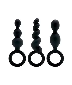 Satisfyer Silicone Plugs, Set Of 3
