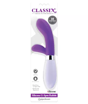 Classix Silicone G-spot Vibrating Rabbit