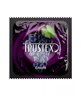 Trustex Grape Flavoured Condoms  3 Pack