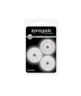 Renegade Dyno Cock Rings - Set Of 3